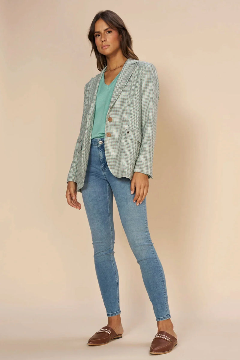 Mos Mosh | Mary Cami Blazer | Wasabi