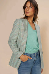 Mos Mosh | Mary Cami Blazer | Wasabi