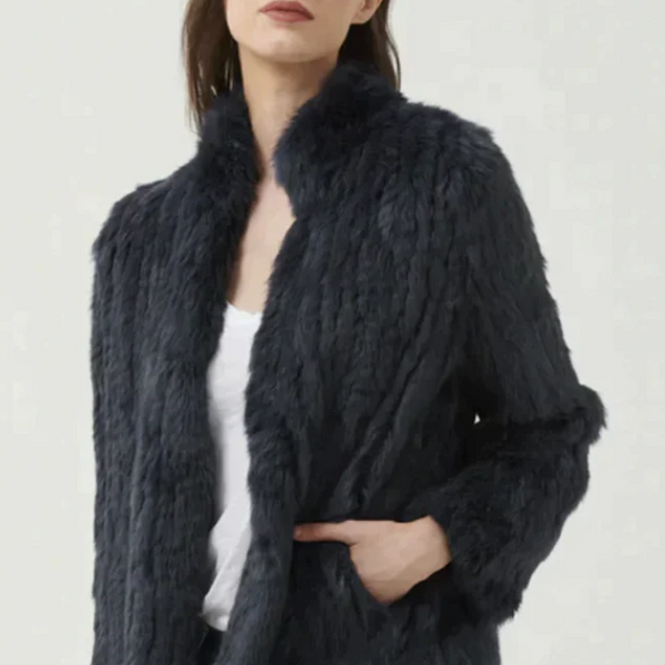 Rabbit fur jacket australia best sale