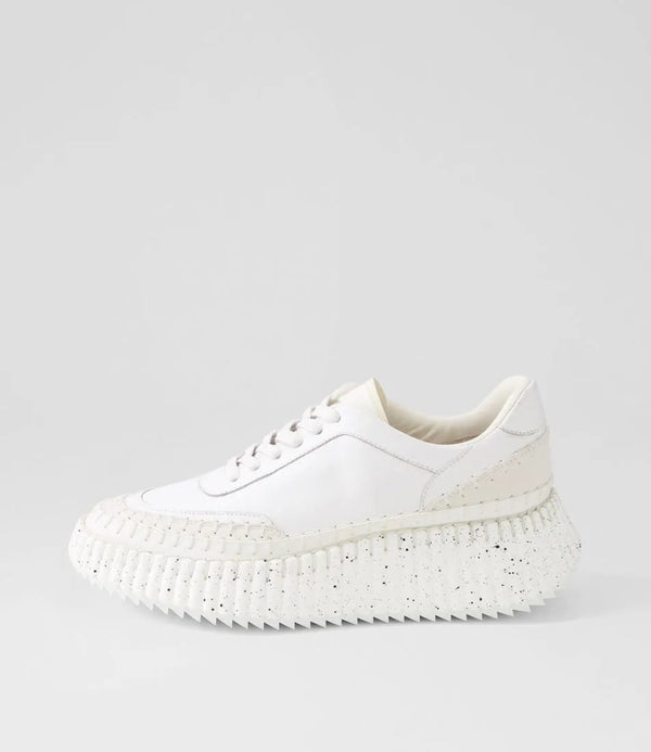 Django and Juliette | Copen White Leather Sneakers