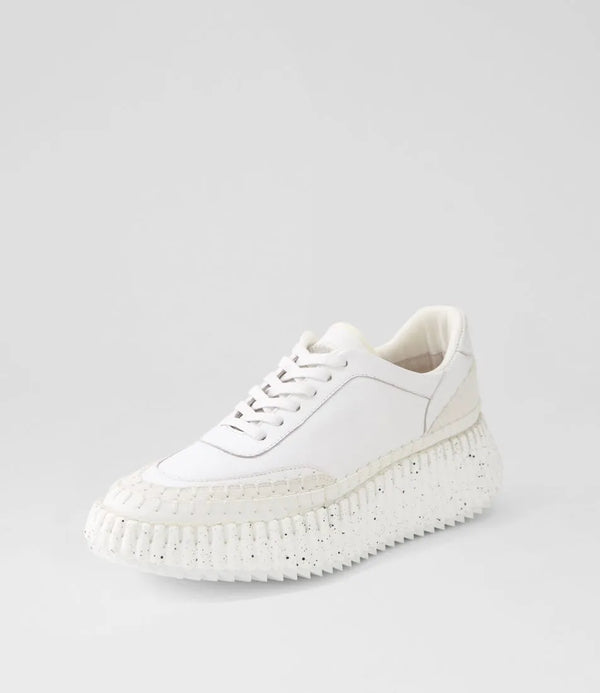 Django and Juliette | Copen White Leather Sneakers