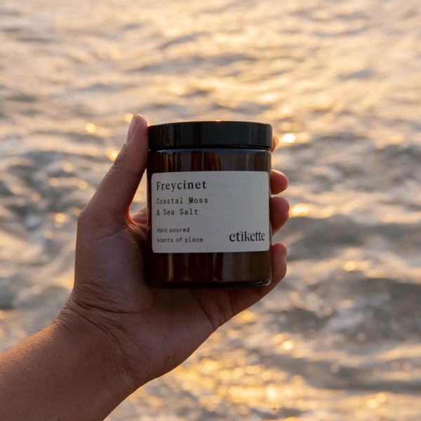 Etikette | Soy Candles | Freycinet in Coastal Moss & Sea Salt