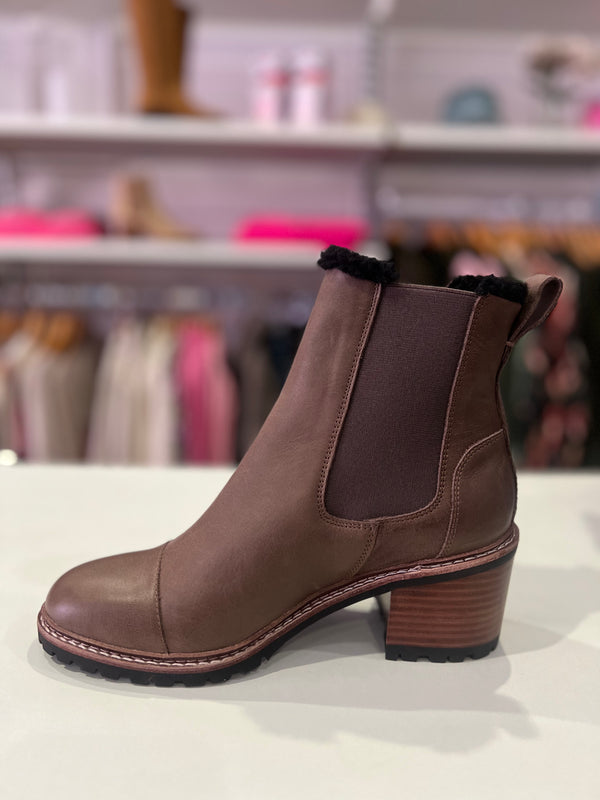 Mollini | Blainee Leather Boots | Brown - Black