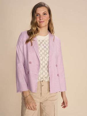 Mos Mosh | Lulu Chloe Blazer | Begonia Pink