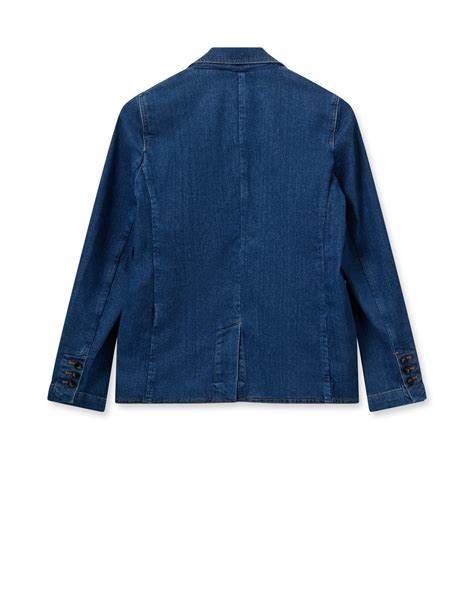 Mos Mosh | Mary Stina Blazer | Denim Blue