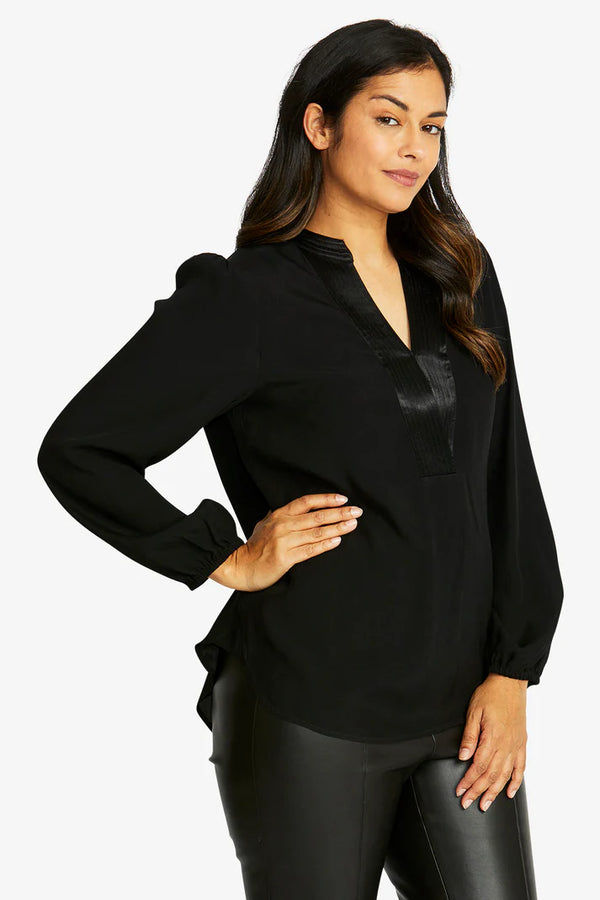 Ping Pong | Nickie Long Sleeve Top | Black