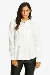 Ping Pong | Romantique Blouse | White