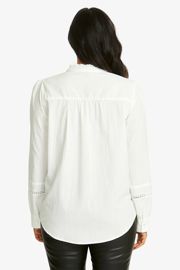 Ping Pong | Romantique Blouse | White